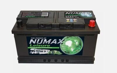 Numax LV25MF 12v 100Ah DEEP CYCLE Leisure Battery for Motorhome / Caravan