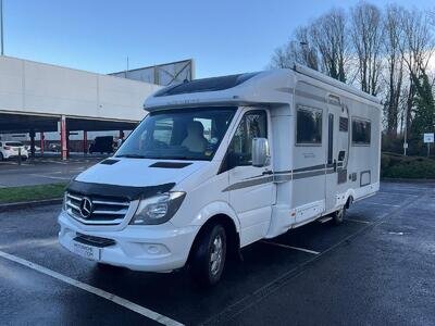 Auto-sleepers Burford, 2014, Automatic, 4 Berth, 2 Belts, Fixed Bed