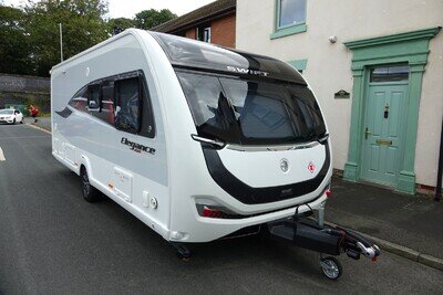 Swift Elegance Grande 780 4 berth single axle used for 4 nights only 2025 Model