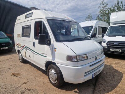 Auto Sleeper Nu Venture Fiat Ducato 2 berth Camper Motorhome only 51k! Solid!
