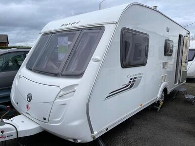 Swift Charisma 560/4 2010 Side Dinette End Washroom Caravan Swift Charisma 560/4 2010 Side Dinette End Washroom Caravan