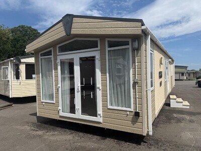 PEMBERTON GLENDALE 40X13 2 BED D/G C/H FREE UK DELIVERY RESI SPEC LODGE