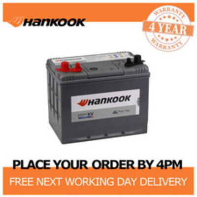 Hankook XV24 Leisure Battery Deep Cycle 12V 85Ah Caravan, Boat & Motorhomes