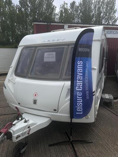 ABBEY SPECTRUM 550, 2009 MODEL, 4 BERTH, FIXED BED !!! ABBEY SPECTRUM 550, 2009 MODEL, 4 BERTH, FIXED BED !!!