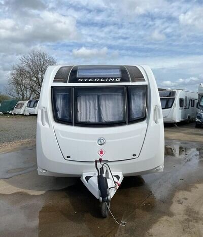 2012 Sterling Eccles 514 Sport 4 berth fixed bed caravan with motormover 2012 Sterling Eccles 514 Sport 4 berth fixed bed caravan with motormover
