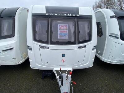 SEPTEMBER SALE - 2016 Coachman Pastiche 575 Transverse Island Bed - WAS £17995