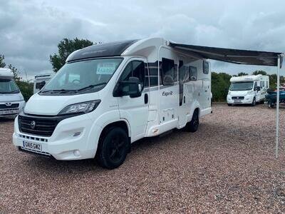 DEPOSIT TAKEN | SWIFT ESPRIT 484 | 2015 | 4 BERTH FIXED BED MOTORHOME