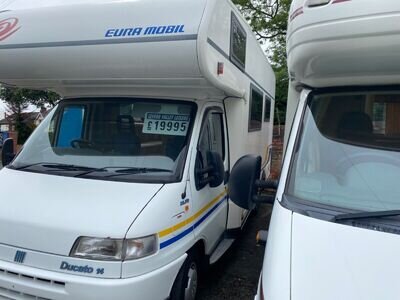 Eura Mobil Fiat Ducato 2.8L Diesel 4 Berth Motorhome