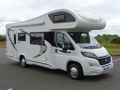 2017 FIAT 2.3 DIESEL CHAUSSON FLASH C656 MOTORHOME 7 BERTH 3500kg STUNNING LOOK