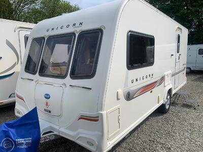 BAILEY UNICORN SEVILLE - 2 BERTH CARAVAN WITH END WASHROOM BAILEY UNICORN SEVILLE - 2 BERTH CARAVAN WITH END WASHROOM