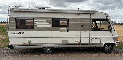 HYMER 644 REAR U SHAPED LOUNGE 6 BERTH MOTORHOME PEUGEOT BASED 2.5TD P.A.S