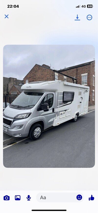 Elddis 175 MajesticMotorhome 2.2 Peugeot 2015 Fresh 12 Mot Service History