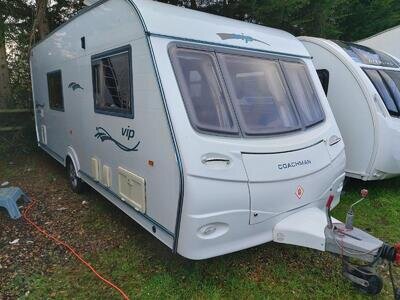 2008 Coachman VIP 520-4 Berth Side Dinette End Washroom Caravan 2008 Coachman VIP 520-4 Berth Side Dinette End Washroom Caravan