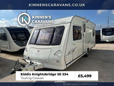 Elddis Knightsbridge SE 534 2006 4 Berth Touring Caravan Elddis Knightsbridge SE 534 2006 4 Berth Touring Caravan