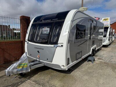 Buccaneer Commodore Twin Axle Island Bed Silver Alde